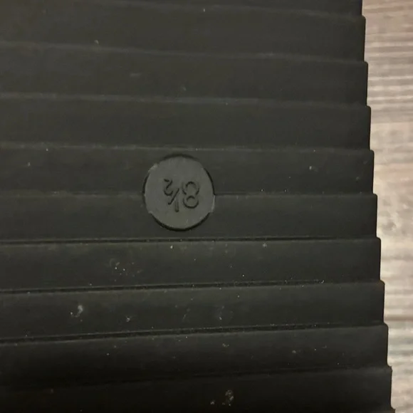 A New Day Black Sandals with Gold Details - Picture 6 of 6